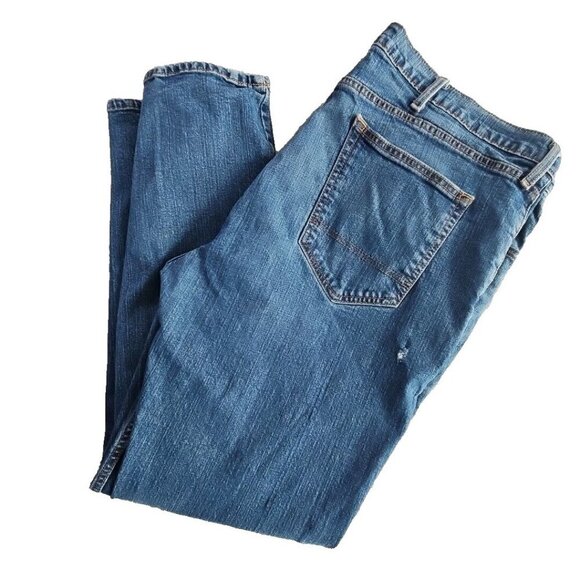 Arizona Jean Co Jeans Men's Size 42x30 Athletic Fit Flex Med Wash F08639 - Picture 4 of 16